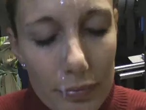 Brunette interracial ...